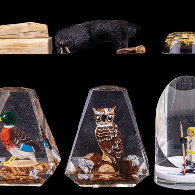 MCM Paperweights, Seal Figurine, Souvenirs
