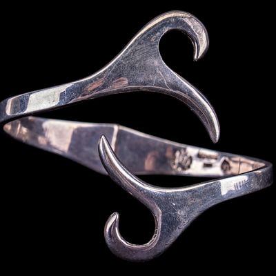 Mexican Sterling Silver Cuff Bracelet
