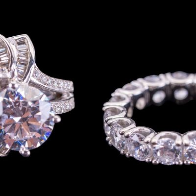 Sterling and C.Z. Fashion Rings