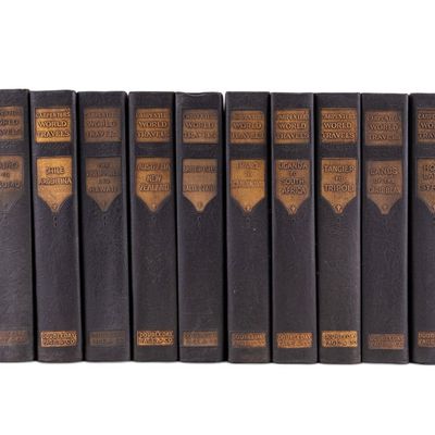 1926 Carpenter's World Travels, 14 Books in Series