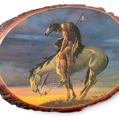 "The End of the Trail" Colorado Wall Plaque