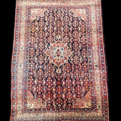 Semi Antique Persian Bidjar Area Rug