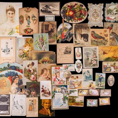 Antique Ephemera Trade Cards