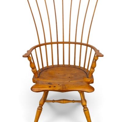 High-Back Windsor-Style Armchair