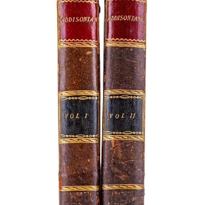 1803 Addisoniana, Complete 2-Volume Set