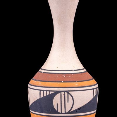 Native American Pottery Bud Vase