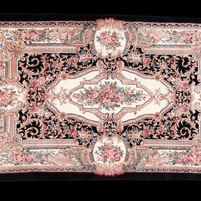 Aubusson-Style Wool Area Rug