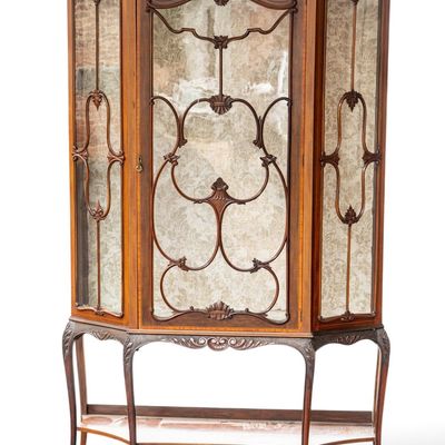19th C. French Vitrine / China Cabinet