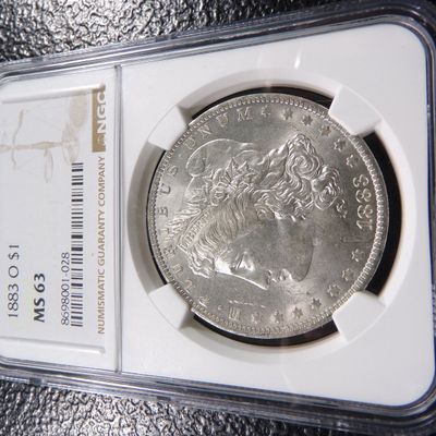1883-O NGC MS63 MORGAN SILVER DOLLAR