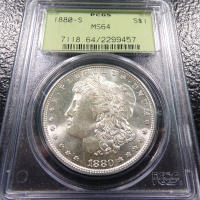 1880-S PCGS MS64 MORGAN SILVER DOLLAR