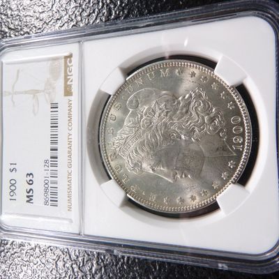 1900 NGC MS63 MORGAN SILVER DOLLAR