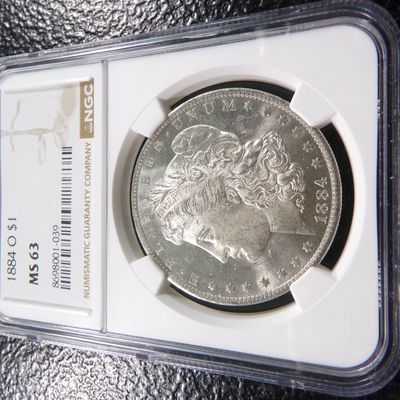 1884-O NGC MS63 MORGAN SILVER DOLLAR