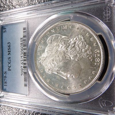 1879-S PCGS MS63 MORGAN SILVER DOLLAR