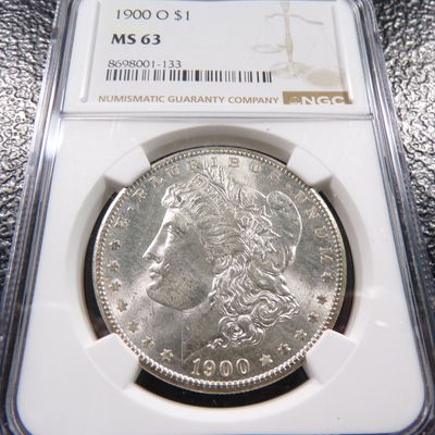 1900-O NGC MS63 MORGAN SILVER DOLLAR