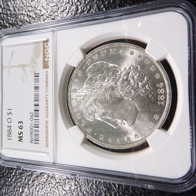1884-O NGC MS63 MORGAN SILVER DOLLAR