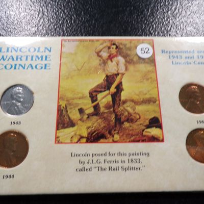 LINCOLN WARTIME COINAGE 1943-1946