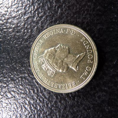 1986 UNITED KINGDOM 2 POUNDS XIII COMMONWEALTH GAMES