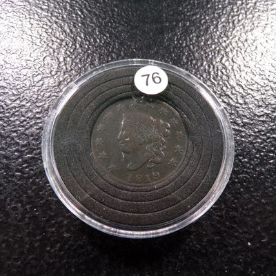 1819 CORONET HEAD LARGE CENT