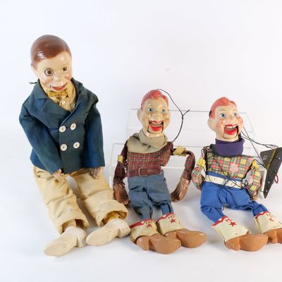 Lot of 3 Vintage Puppet/Marionette Dolls