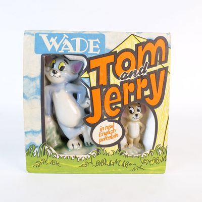 Wade Tom and Jerry Porcelain Figurine Set