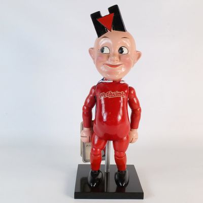 Vintage 1930s Happy the Hotpoint Man Advertising Display Doll
