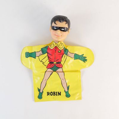 Vintage 1966 Ideal Robin Hand Puppet