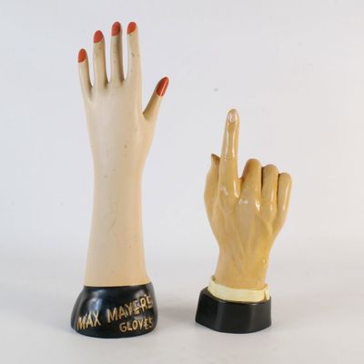 Vintage Countertop Display Hands