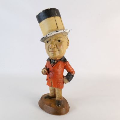 Vintage ESCO W.C. Fields Chalkware Statue