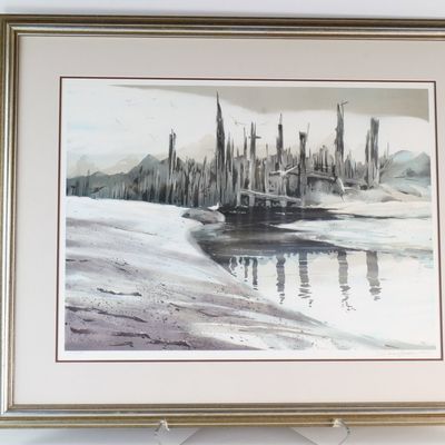 Donald Voorhees "Summer Images" Signed and Numbered Lithograph