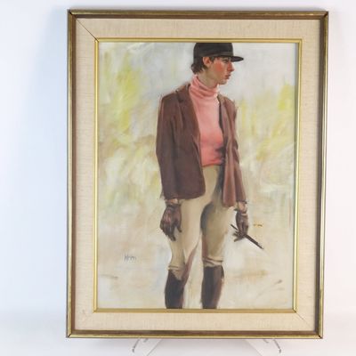 Oil on Canvas - Equestrian Rider