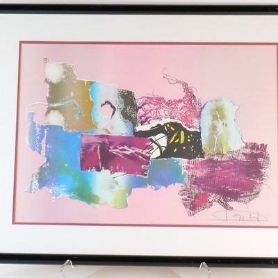 "Alligator" Lithograph - Laszlo Dus