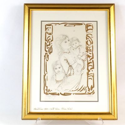 Edna Hible Signed Artist Proof Lithograph