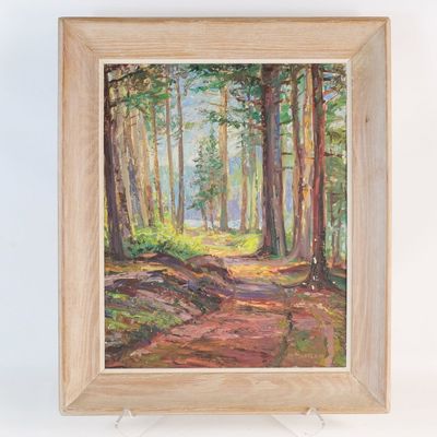 Textured Oil on Board - Landscape