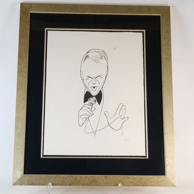Frank Sinatra "The Voice" Lithograph