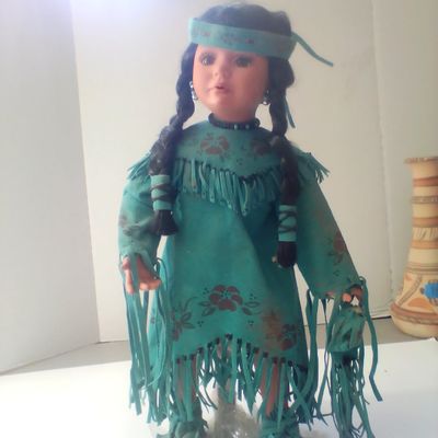 The Hamilton Collection Meadowlark Porcelain Doll 1994