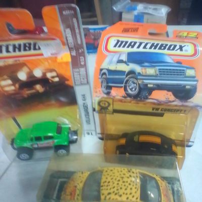 Three Unopened Die-Cast Toy Vehicles by Matchbox and Guisval