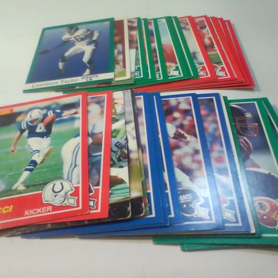 A Collection of Score and Fleer American Football Trading Cards Circa 1990-1991