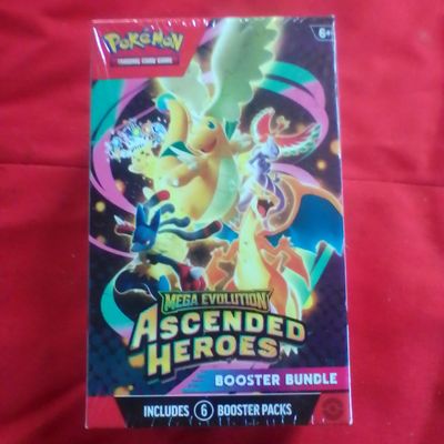 Pokémon Trading Card Game Mega Evolution Ascended Heroes Booster Bundle