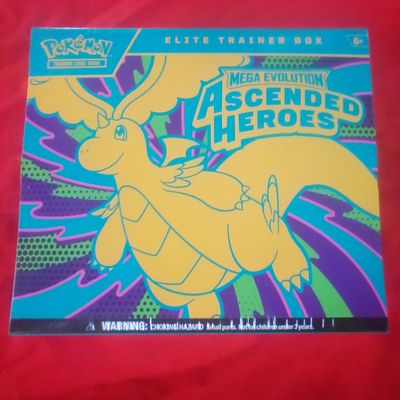 Pokemon Trading Card Game Mega Evolution Ascended Heroes Elite Trainer Box