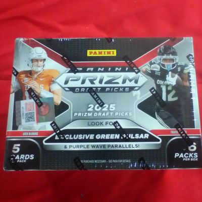 2025 Panini Prizm Draft Picks Football Blaster Box