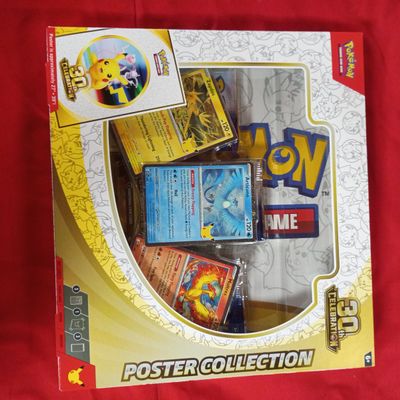Sealed Pokemon TCG 30th Celebration Poster Collection Featuring Legendary Bird Promos