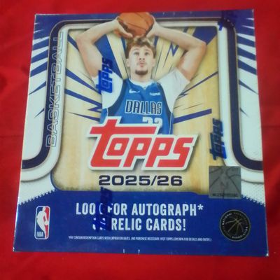 Topps 2025-26 NBA Basketball Sealed Retail Mega Box