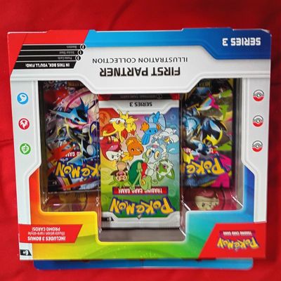 Pokemon TCG First Partner Illustration Collection Series 3 Sealed Blister Box