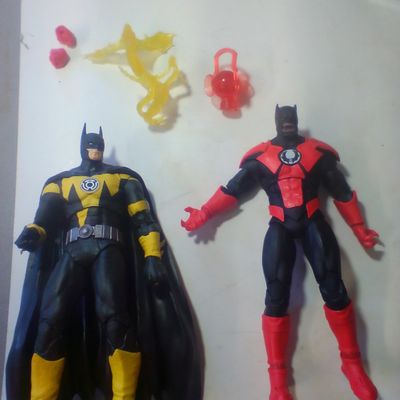 A Pair of McFarlane Toys DC Multiverse Batman Action Figures with Accessories 
TM & © DC Comics. (s22) © 2022 TMP Intl LLC