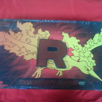 Sealed Pokemon TCG Team Rocket's Moltres ex Ultra-Premium Collection Box