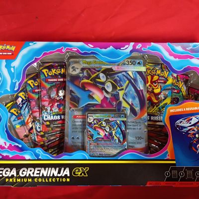 Sealed Pokemon TCG Mega Greninja ex Premium Collection Box