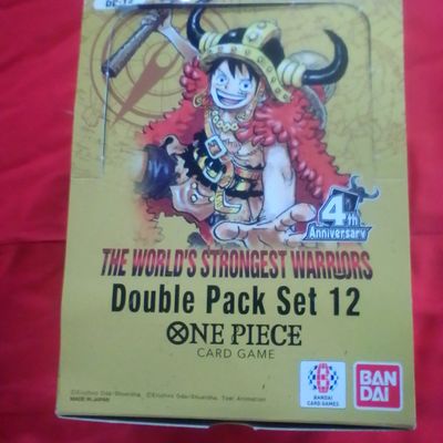 One Piece Card Game The World's Strongest Warriors Double Pack Set 12 Display Box