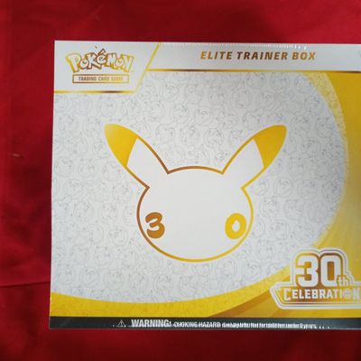 Pokémon TCG 30th Celebration Elite Trainer Box Factory Sealed