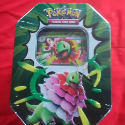 Sealed Pokemon Trading Card Game Mega Evolution Ascended Heroes Collector Tin Featuring Mega Meganium ex