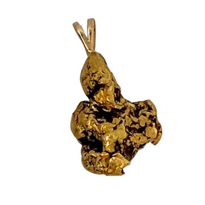 Gold Nugget Pendant